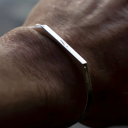 ARC - MEN'S STAINLESS STEEL BRACELET