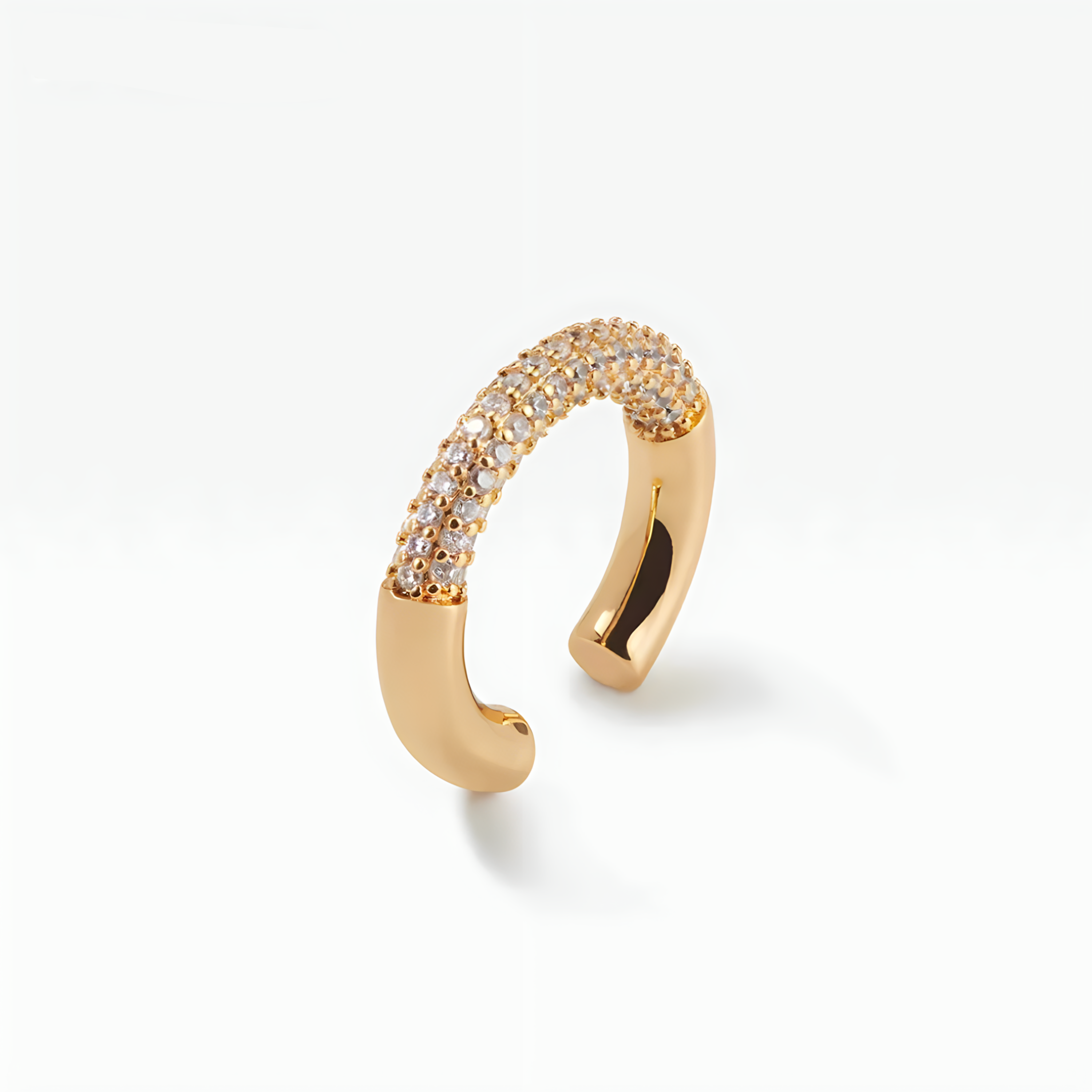 925 Sterling Silver Cléa Moon Piercing