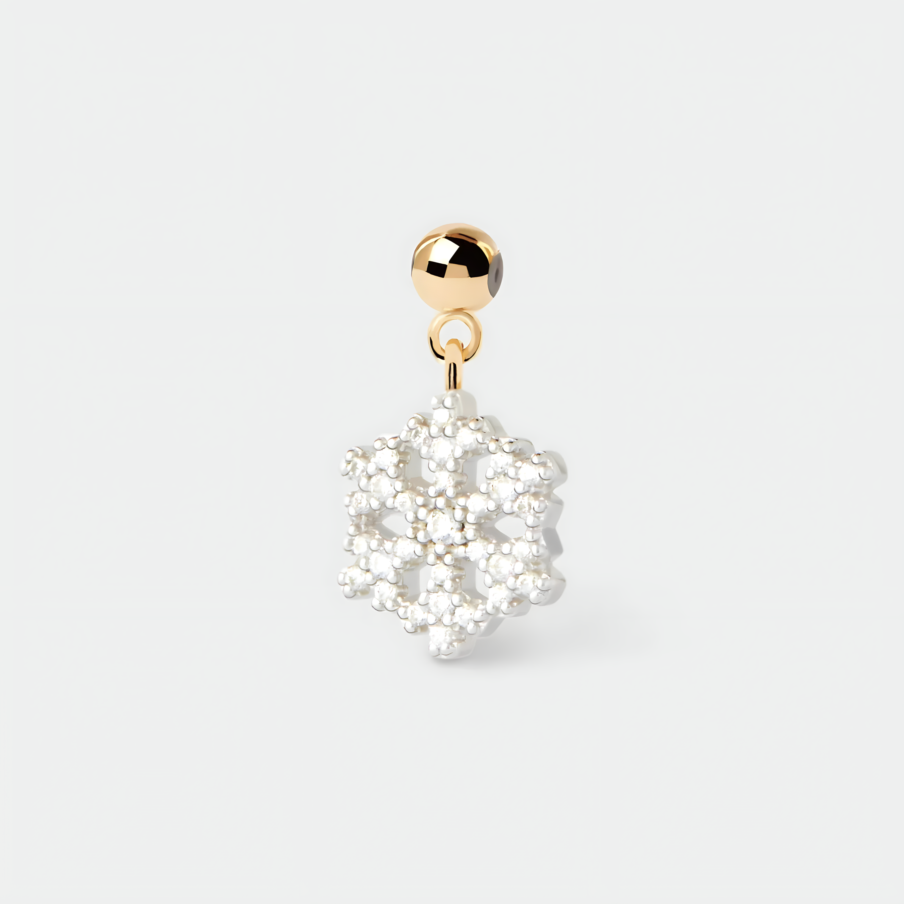 925 Sterling Silver Snowflake Charm