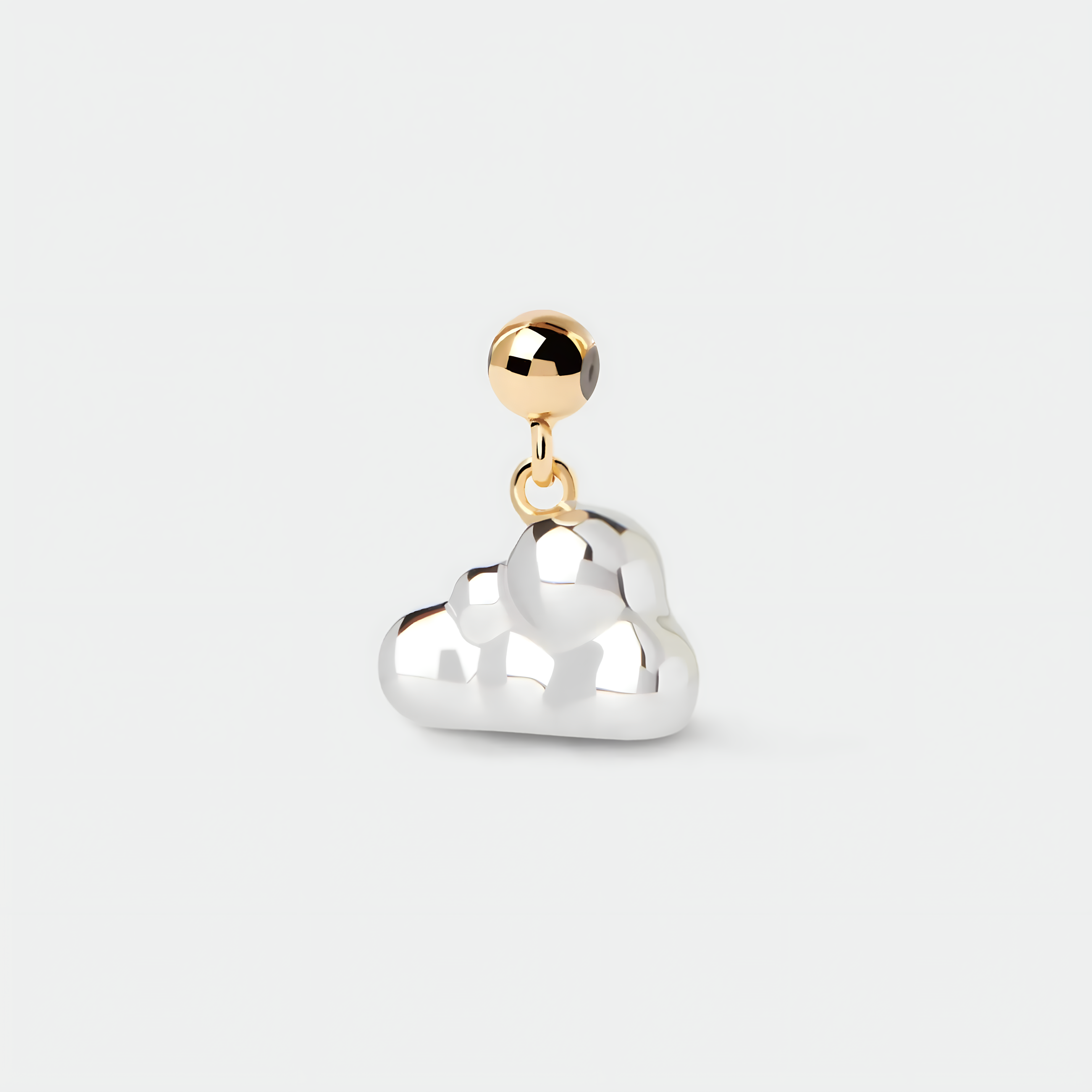 925 Sterling Silver Cloud Charm