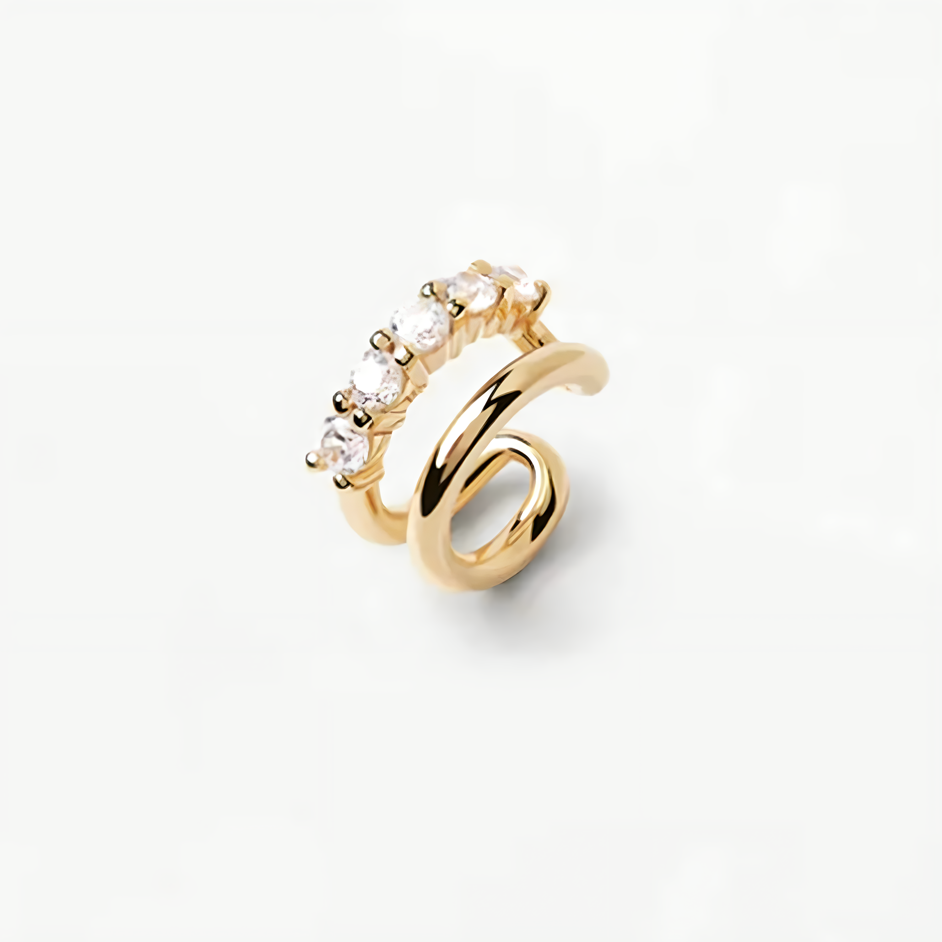 925 Sterling Silver Evelyne Radiant Piercing