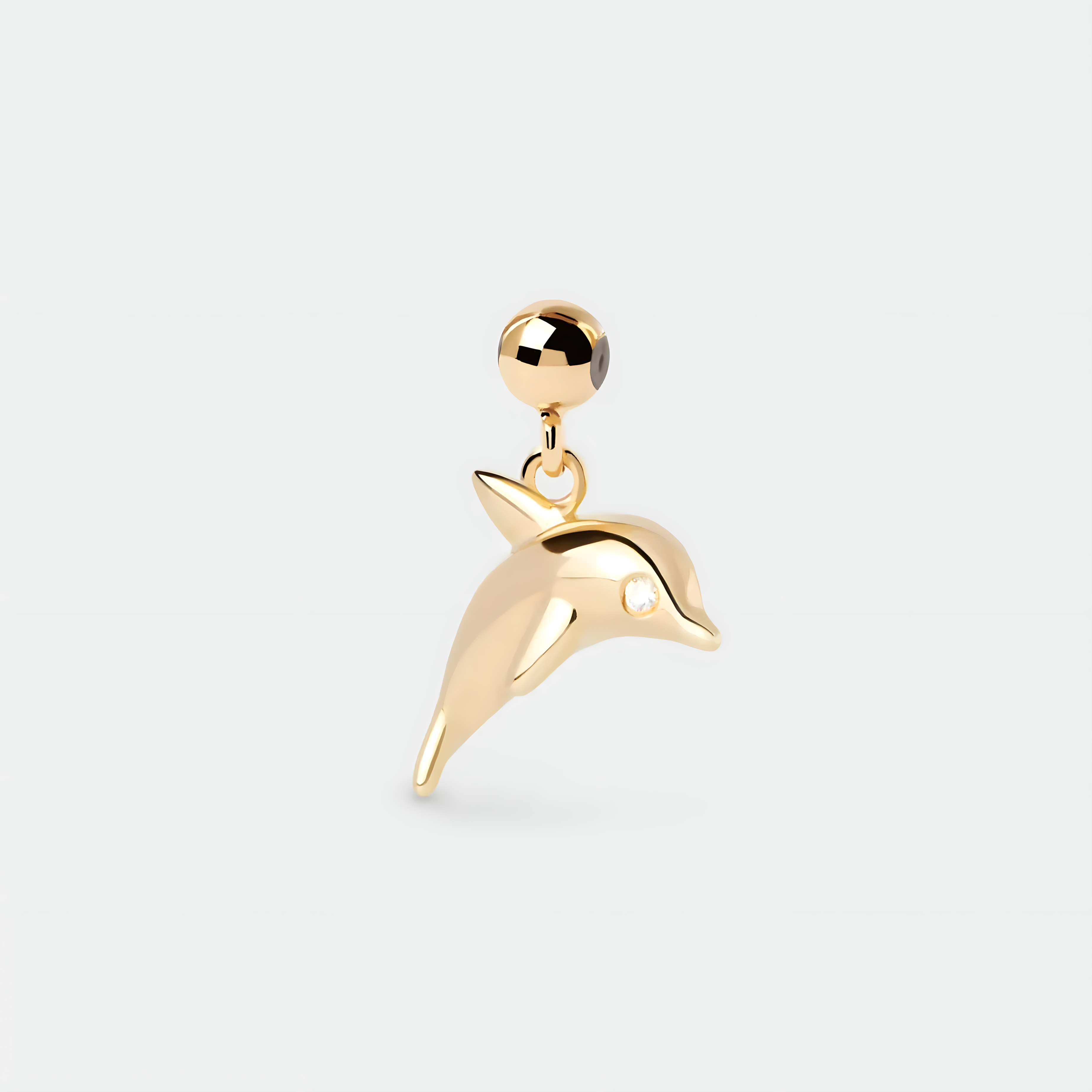 925 Sterling Silver Dolphin Charm